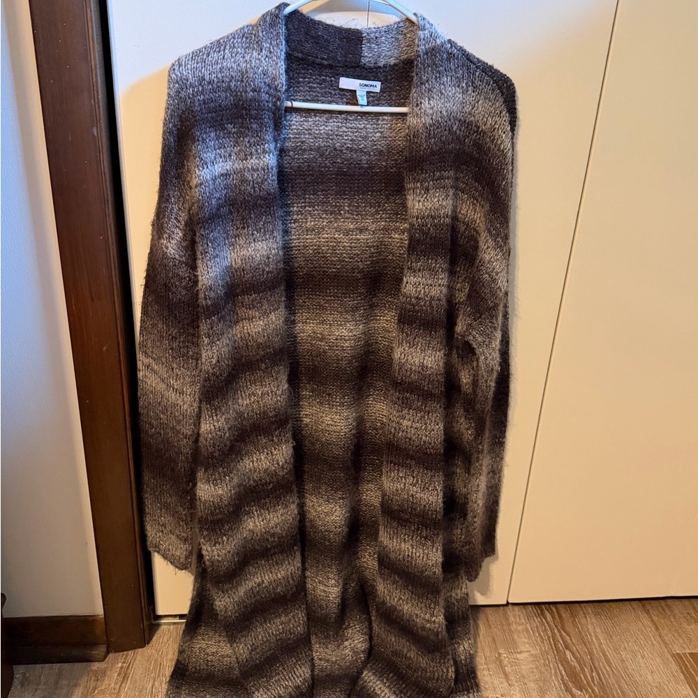 Sonoma Women's Striped Cardigan